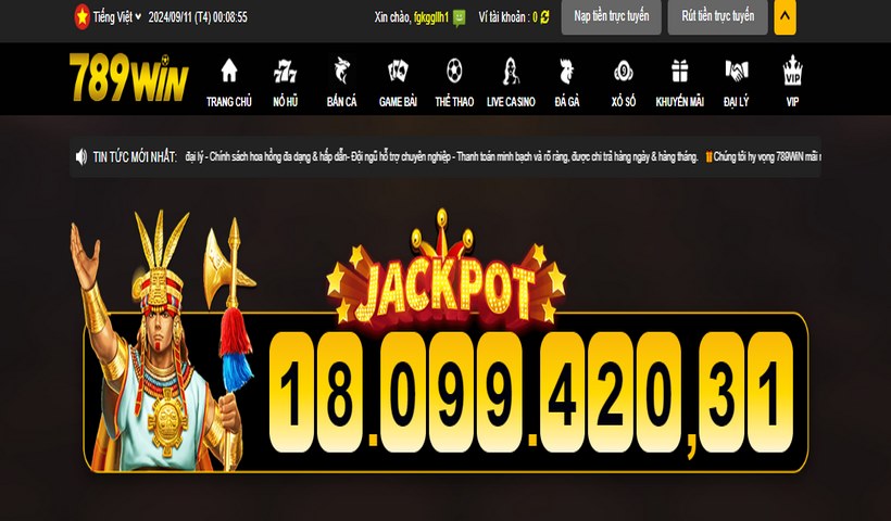 Chọn đúng website để nạp tiền 789Win